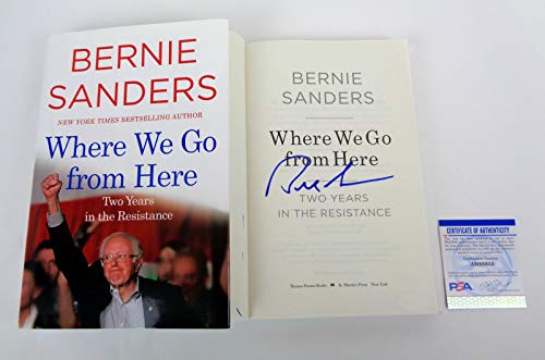 Bernie Sanders Signed Autograph Where We Go From Here 1st/1st Book PSA/DNA COA