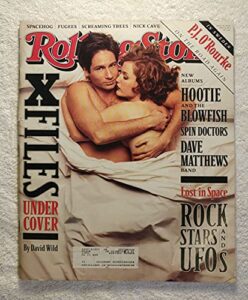 david duchovny & gillian anderson – the x files – rolling stone magazine – #734 – may 16, 1996