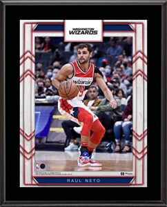 raul neto washington wizards 10.5″ x 13″ sublimated player plaque – nba team plaques and collages