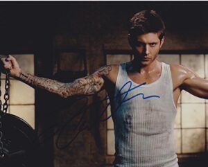 jensen ackles (supernatural) signed 8×10 photo