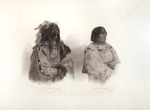 Mehkskeme-Sukahs. Blackfoot-chief. Tßtsicki Stomick. Piδkann Chief