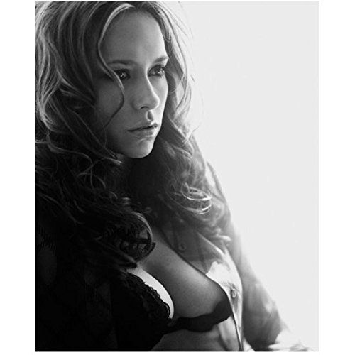 Jennifer Love Hewitt 8 x 10 Photo Ghost Whisperer Criminal Minds I Know What you Did Last Summer B&W Open Blouse Lacy Bra kn