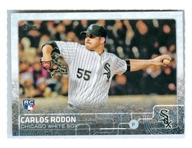 Carlos Rodon baseball card (Chicago White Sox) 2015 Topps #US324 Rookie