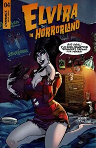 elvira in horrorland #4a vf/nm ; dynamite comic book | freddy krueger tribute