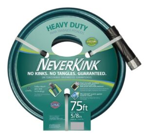 apex teknor neverkink 8615-75, heavy duty garden hose, 5/8-inch by 75-feet