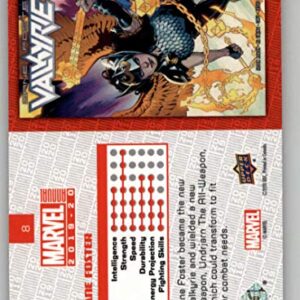 2020 Upper Deck Marvel Annual Non-Sport Trading Card #8 Jane Foster Collectible Trading Card From The UD Company in Raw (NM or Better) Condition