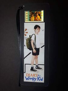 diary wimpy kid movie film cell bookmark memorabilia collectible complements poster book theater