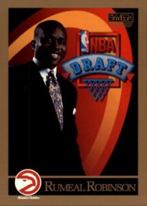 1990 skybox basketball rookie card (1990-91) #355 rumeal robinson