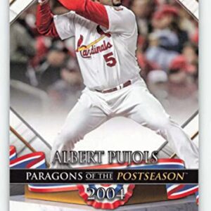 2022 Topps Update Paragons of the Postseason #PP-10 Albert Pujols NM-MT St. Louis Cardinals Baseball MLB