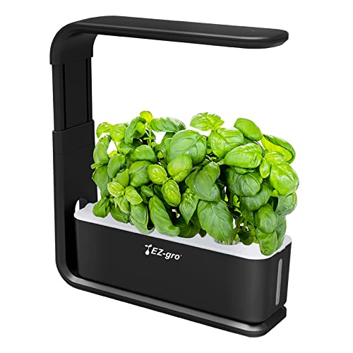 EZ-gro International Basil Seed Pod Kit (7 Pod) - Compatible with Aerogarden Seed Pod Kit - Pre-Seeded Seed Pods for Hydroponic Garden - 4 oz Hydroponic Nutrients for Smart Garden
