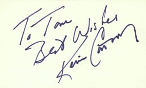 kevin conroy voice actor for batman tv movie autographed signed index card jsa coa