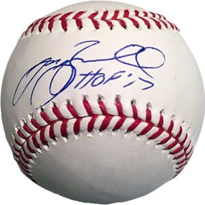 jeff bagwell signed autographed ml baseball inscribed hof 17 tristar coa