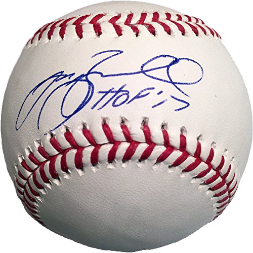 Jeff Bagwell Signed Autographed ML Baseball Inscribed HOF 17 TRISTAR COA