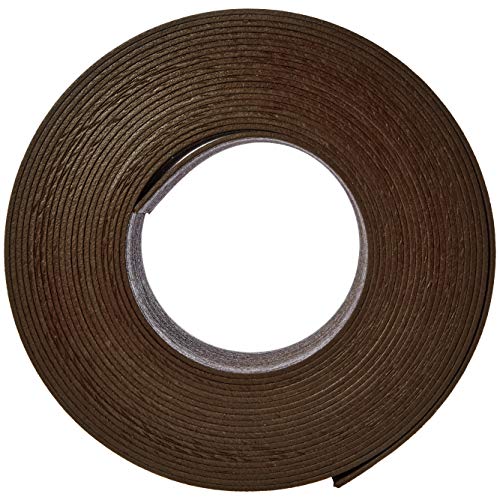 Amazon Basics Landscape Edging Coil with Stakes - 5 Inch, Brown