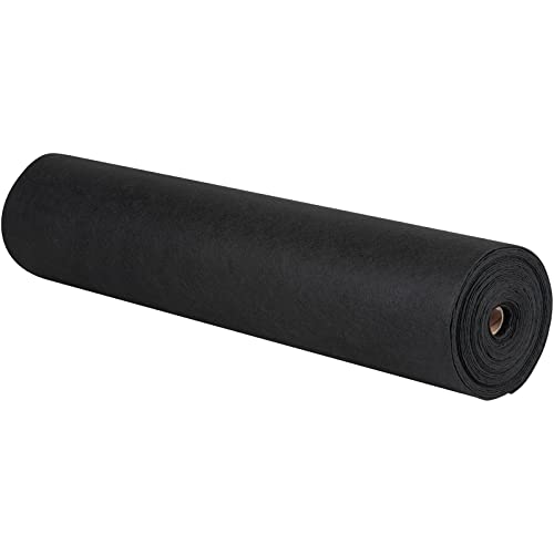 VEVOR Geotextile Landscape, 15ft x 20ft 4 oz Non-Woven PP Drainage 350N Tensile Strength & 440 N Load Capacity, for Ground Cover, Garden Fabric, French Drains, Black