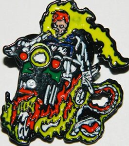 ghost rider movie 1 1/4″ x 1 1/2″ enamel pin sm