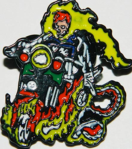 Ghost Rider Movie 1 1/4" x 1 1/2" Enamel Pin sm