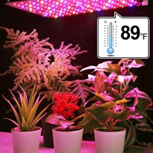 DOMMIA Grow Lights for Indoor Plants, 20W Ultra-Thin Invisible Plant Light, Full Spectrum Led Grow Lamp with 144 LEDs, DIY Assembly Grow Light Strip for Indoor Garden Greenhouse Aquarium Hydroponic