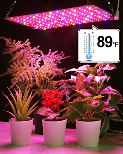 DOMMIA Grow Lights for Indoor Plants, 20W Ultra-Thin Invisible Plant Light, Full Spectrum Led Grow Lamp with 144 LEDs, DIY Assembly Grow Light Strip for Indoor Garden Greenhouse Aquarium Hydroponic