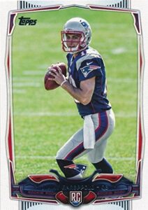 2014 topps nfl football series rookie card 432 jimmy garoppolo m (mint)