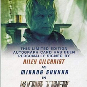 Star Trek Discovery Season 1 Autograph Card Riley Gilchrist as Mir. Shukar (FB)