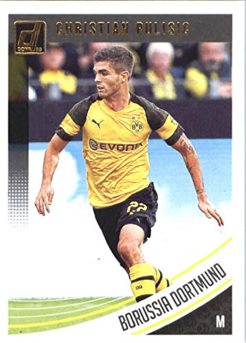 2018-19 Panini Donruss Soccer #66 Christian Pulisic Borussia Dortmund Official Panini 2018-2019 Futbol Trading Card