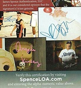 Sean Hayes Actor Comedian Signed 3x5 Index Card with JSA COA