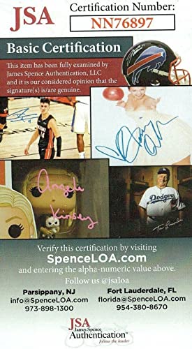 Sean Hayes Actor Comedian Signed 3x5 Index Card with JSA COA