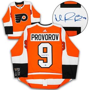 ivan provorov philadelphia flyers autographed adidas jersey – autographed nhl jerseys