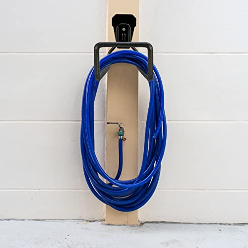 Garden Hose Holder Wall Mount, Heavy Duty Water Hose Hanger Garden Hose Rack Indoor Outdoor Tube Rope Organizer, 1 PC