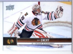 2012 upper deck nhl hockey card (2012-13) #38 ray emery mint