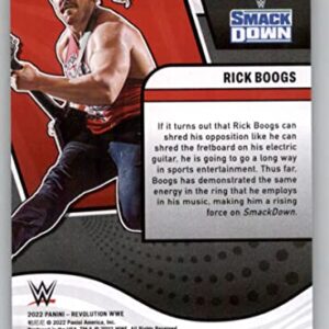 2022 Panini Revolution WWE #4 Rick Boogs SmackDown Wrestling Trading Card