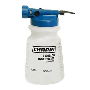 re chapin mfg works g385 insecticide hose end sprayer, 32-ounce, blue