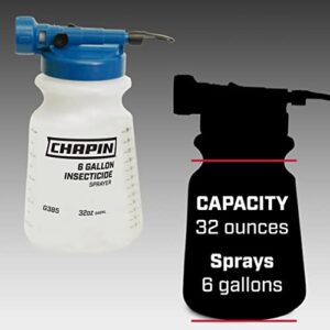 RE Chapin MFG Works G385 Insecticide Hose End Sprayer, 32-Ounce, Blue