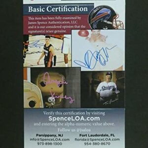 Virgil Trucks Signed Baseball Card with JSA COA