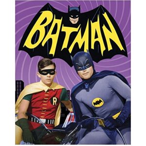 batman (tv series 1966 – 1968) 8 inch x 10 inch photo adam west & burt ward purple swirly background kn