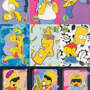 THE SIMPSONS 10TH ANNIVERSARY CELEBRATION 2000 INKWORKS BASE CARD SET OF 81 AN