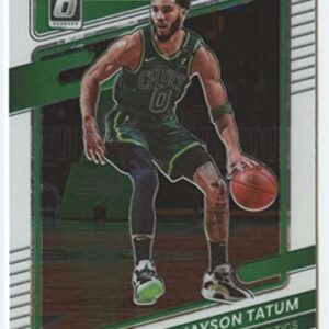 2021-22 Donruss Optic #25 Jayson Tatum Boston Celtics NBA Basketball Trading Card