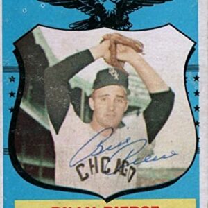 1959 Topps Billy Pierce All Star Signed Card High # Only One on eBay w/JSA COA