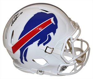 josh allen signed buffalo bills authentic 2021 speed helmet beckett