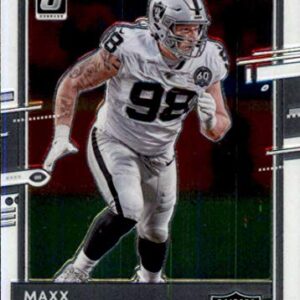 2020 Donruss Optic #53 Maxx Crosby Las Vegas Raiders Football Card