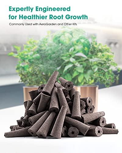 16 Pack Replacement Grow Sponges, Seed Starter Pods Compatible with AeroGarden, Seed Pod Kit Root Growth Sponges Hydroponic Sponges Kit, Refill Pods for Hydroponics Indoor Garden Growing System