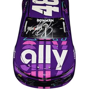 AUTOGRAPHED 2021 Alex Bowman #48 Ally Racing DOVER RACE WIN (Raced Version) Hendrick Motorsports Signed 1/24 Scale NASCAR Diecast Car with COA (1 of only 792 produced)