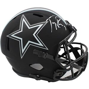 Tony Romo Signed Dallas Cowboys Speed Full Size Eclipse NFL Helmet - Autographed NFL Helmets