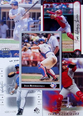 Ivan Rodriguez 20-card set with 2-piece acrylic case [Misc.]