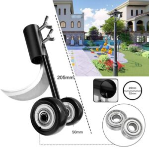 Weed Puller Tool with Wheels, Stand Up Weeding Tools for Garden Patio Backyard Lawn Sidewalk Driveways Weeds