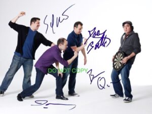 impractical jokers cast reprint signed autographed photo #3 sal, murr, joe, q trutv