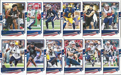 2016 2017 2018 2019 2020 Panini Donruss Football New England Patriots 5 Team Set Lot Gift Pack 58 Cards