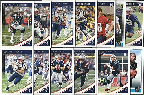 2016 2017 2018 2019 2020 Panini Donruss Football New England Patriots 5 Team Set Lot Gift Pack 58 Cards