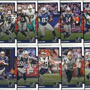 2016 2017 2018 2019 2020 Panini Donruss Football New England Patriots 5 Team Set Lot Gift Pack 58 Cards